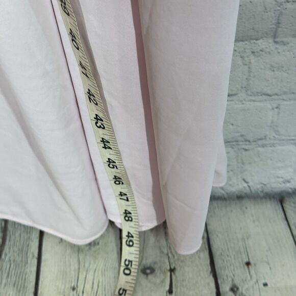 Miss Eileen Nightgown Women Size 1X Pink Mid Length Soft Floral Embroidered - Picture 12 of 13